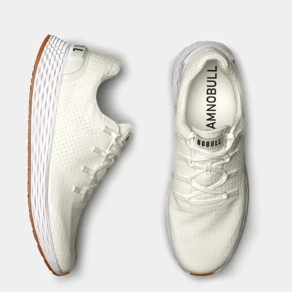 NOBULL Shoes Nobull White All Day Ripstop Nwt Poshmark
